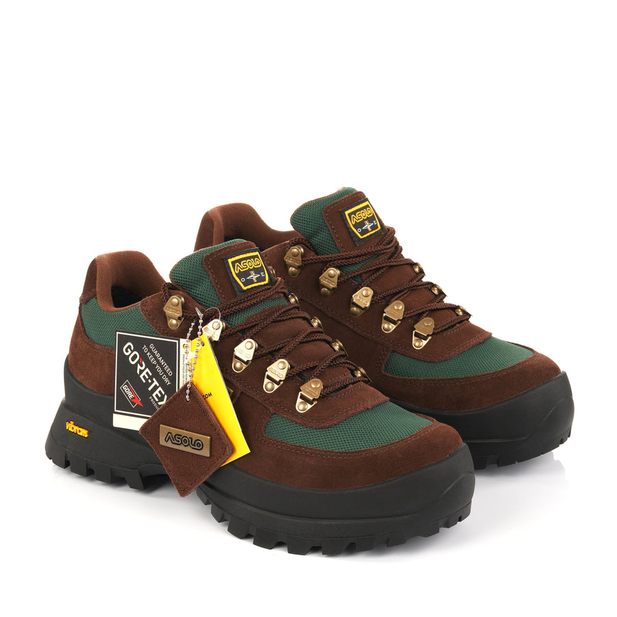ASOLO TANK GTX, BROWN - GREEN