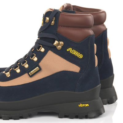WOMENS ASOLO SWAMP GTX, NAVY - BEIGE