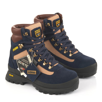 WOMENS ASOLO SWAMP GTX, NAVY - BEIGE