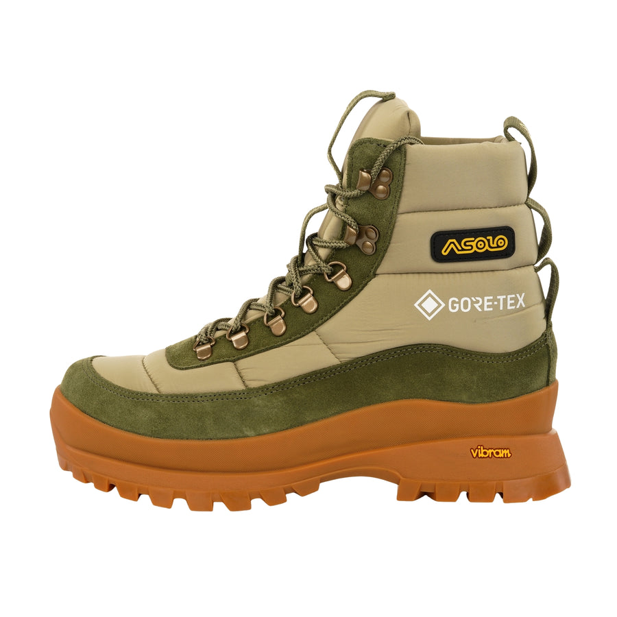ASOLO PUFFER GTX, GREEN - SAND